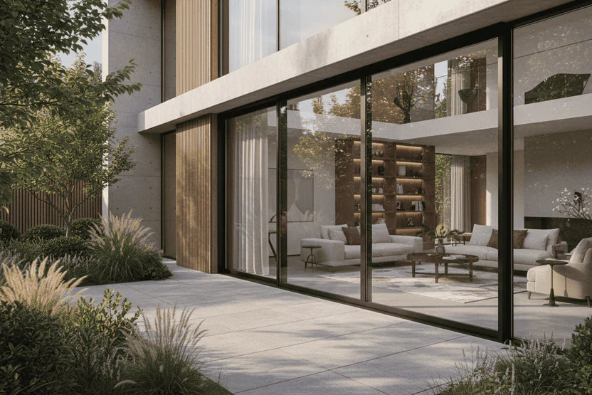 108"W x 96"H CThru Aluminum Sliding Door