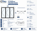 108"W x 96"H CThru Bifold Door