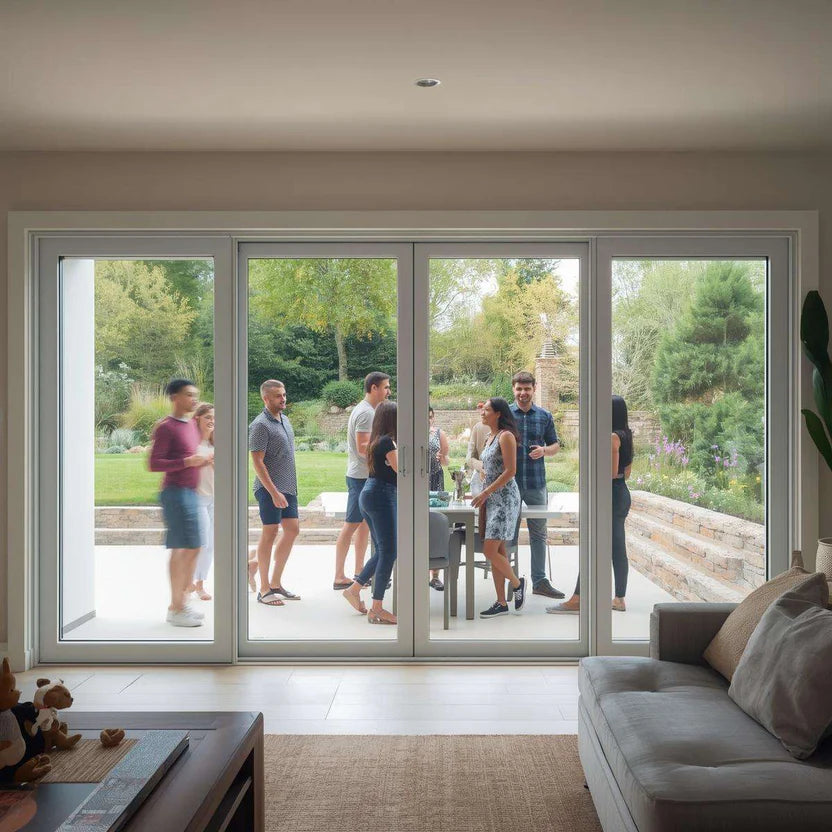 192"W x 80"H CThru Aluminum Sliding Door