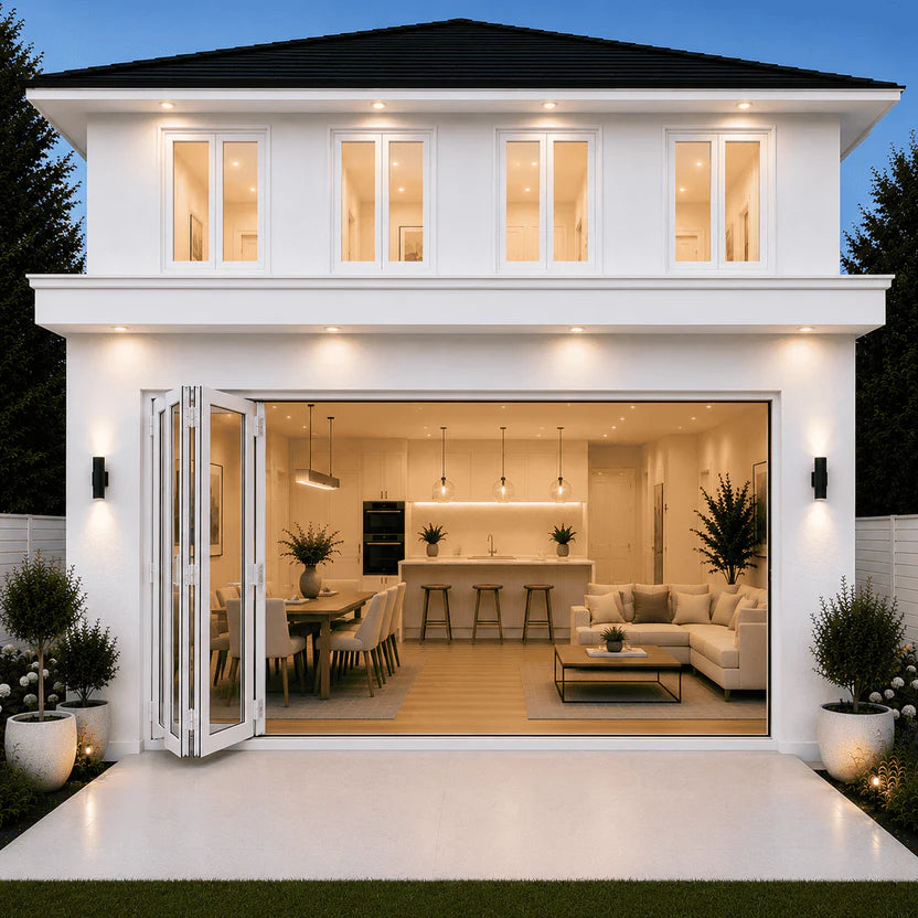 192"W x 80"H CThru Bifold Door