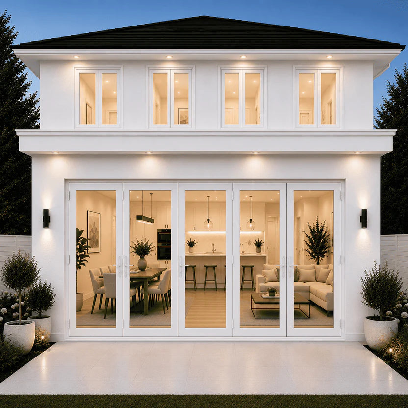 192"W x 80"H CThru Bifold Door