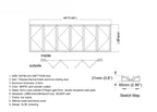 192"W x 96"H CThru Bifold Door