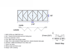 216"W x 80"H CThru Bifold Door
