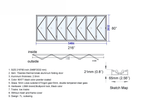 216"W x 80"H CThru Bifold Door