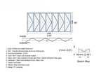 216"W x 96"H CThru Bifold Door