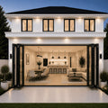 240"W x 80"H CThru Bifold Door