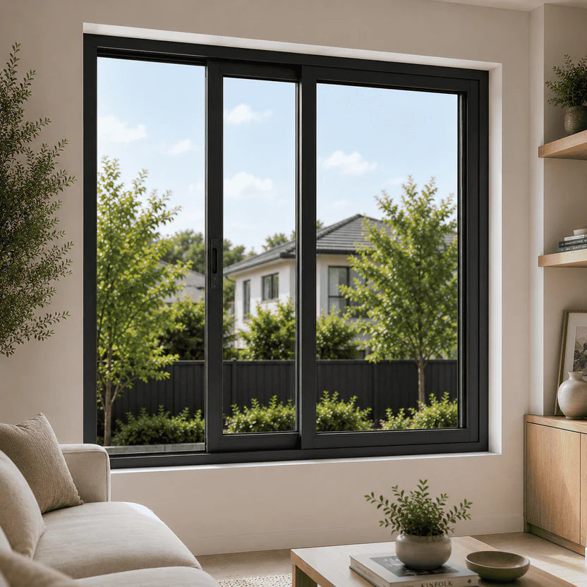 24"W x 24"H CThru Aluminum Sliding Window