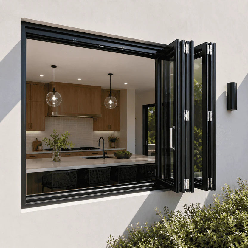 36"W x 48"H CThru Aluminum Bifold Window