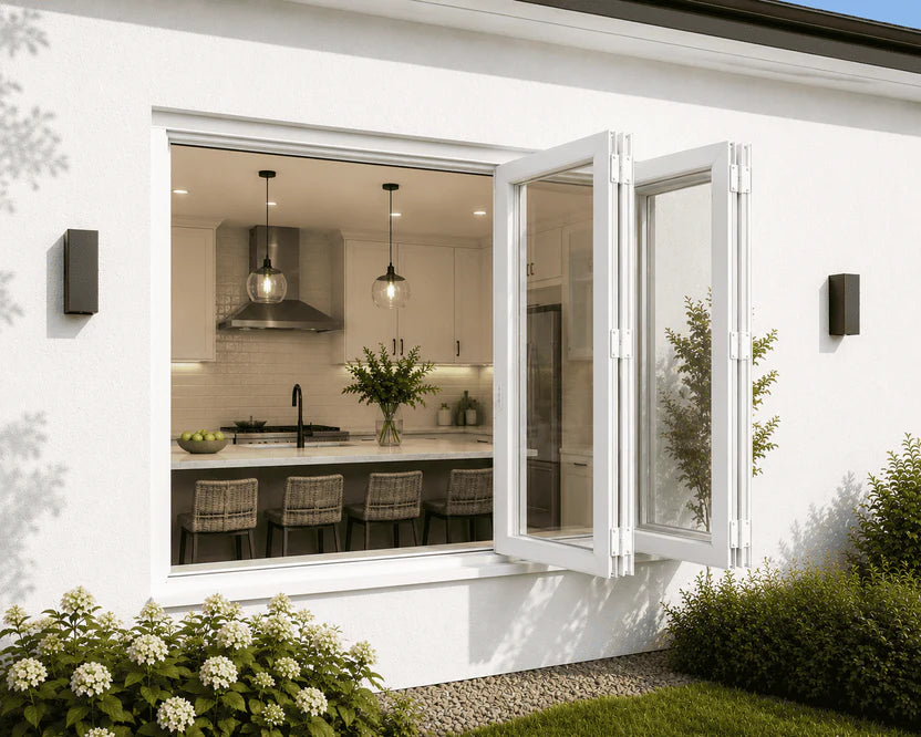 72"W x 36"H CThru Aluminum Bifold Window