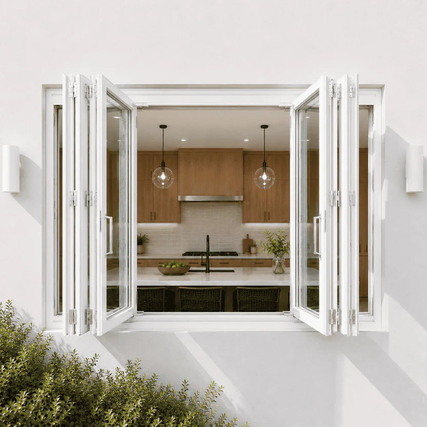 72"W x 42"H CThru Aluminum Bifold Window