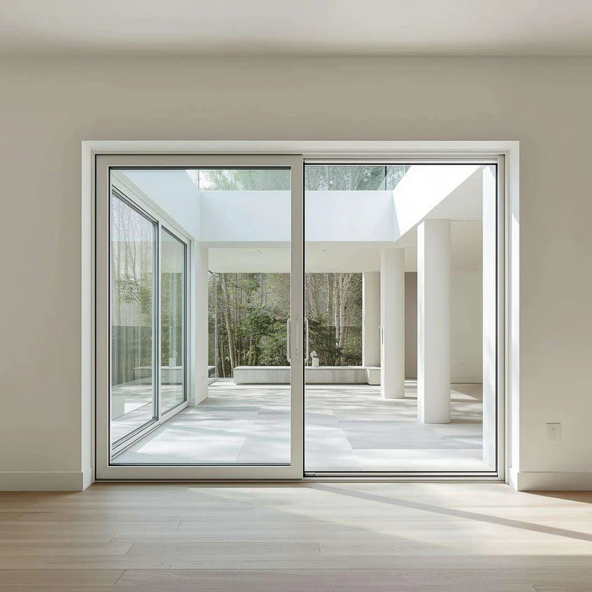96"W x 96"H CThru Aluminum Sliding Door