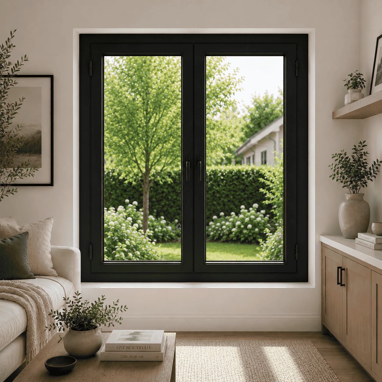 72"W x 48"H CThru Aluminum Casement Window