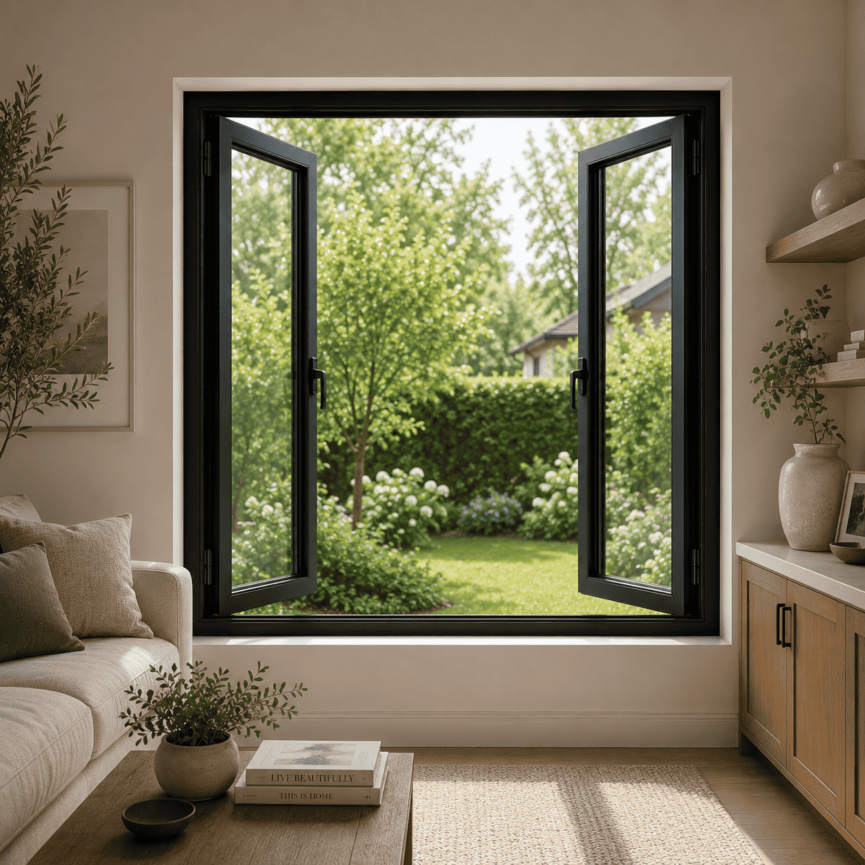 42"W x 36"H CThru Aluminum Casement Window