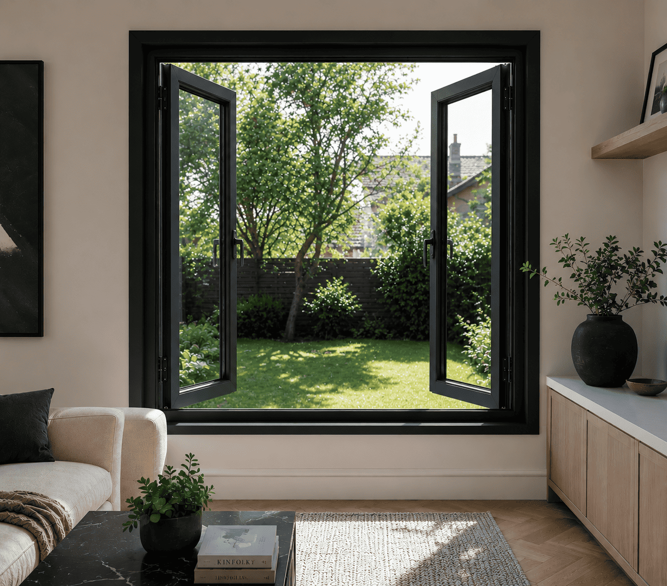 72"W x 48"H CThru Aluminum Casement Window
