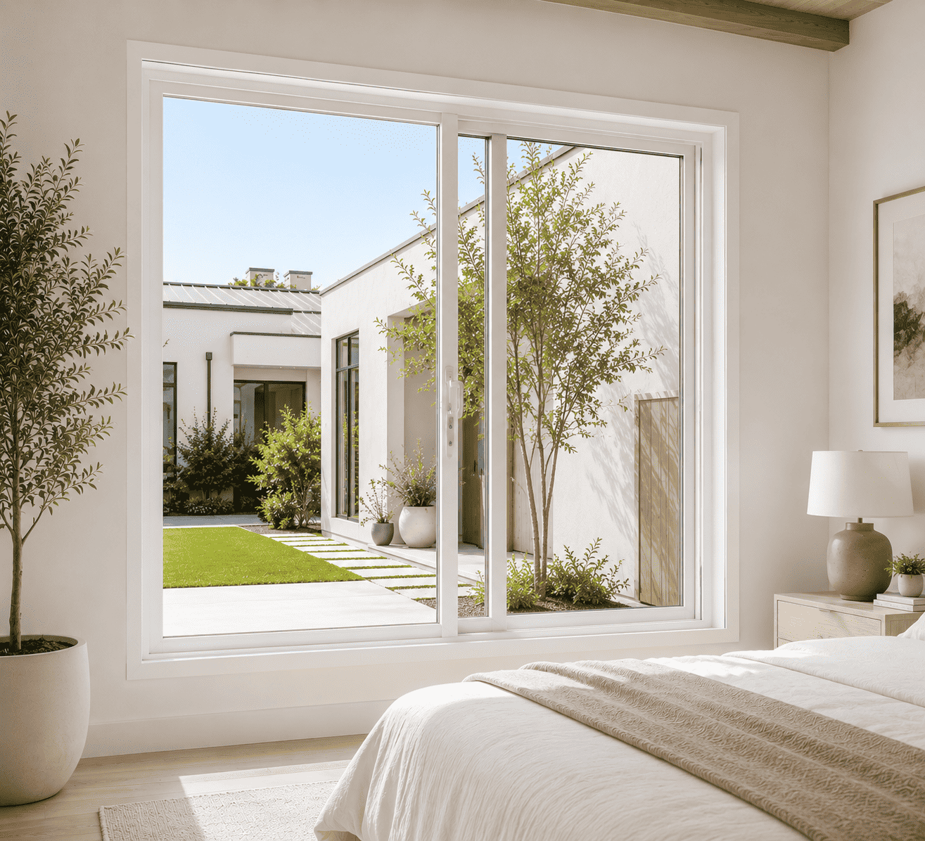72"W x 48"H CThru Aluminum Sliding Window