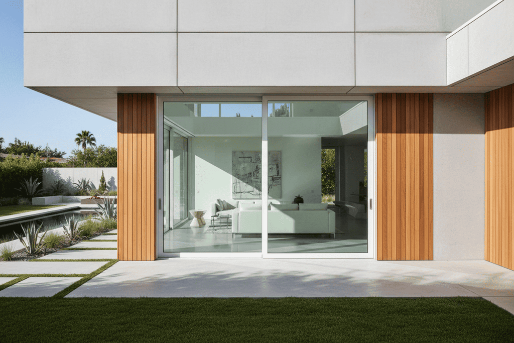 60"W x 96"H CThru Aluminum Sliding Door