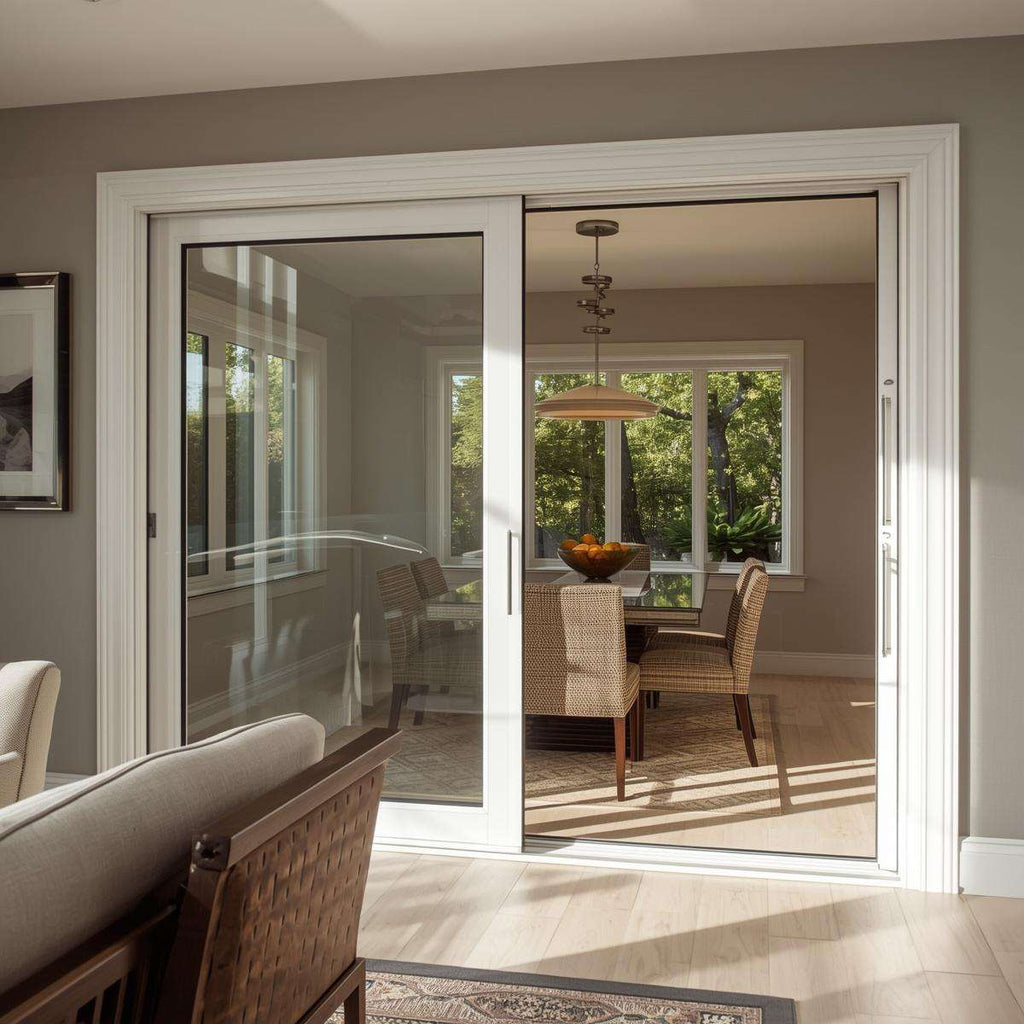 96"W x 80"H CThru Aluminum Sliding Door
