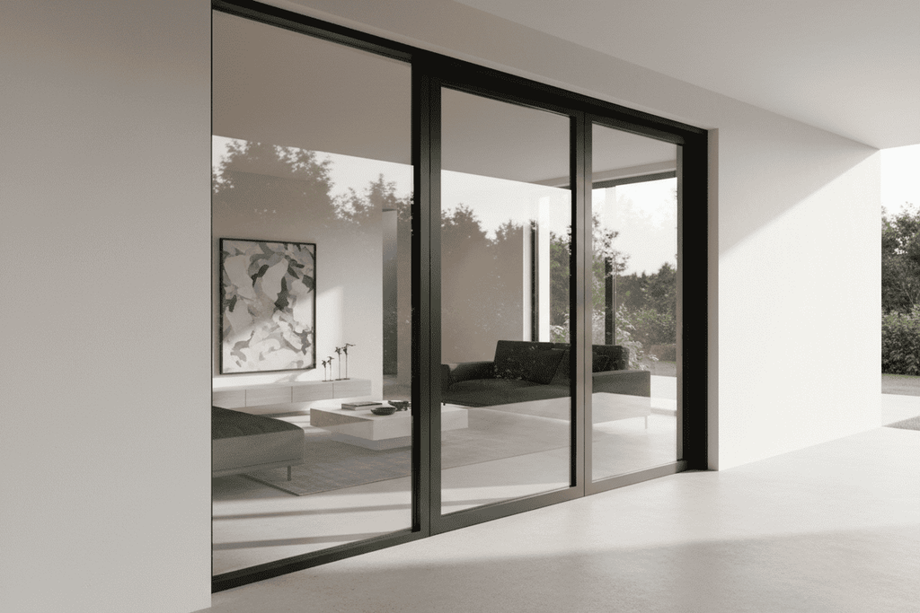 192"W x 80"H CThru Aluminum Sliding Door