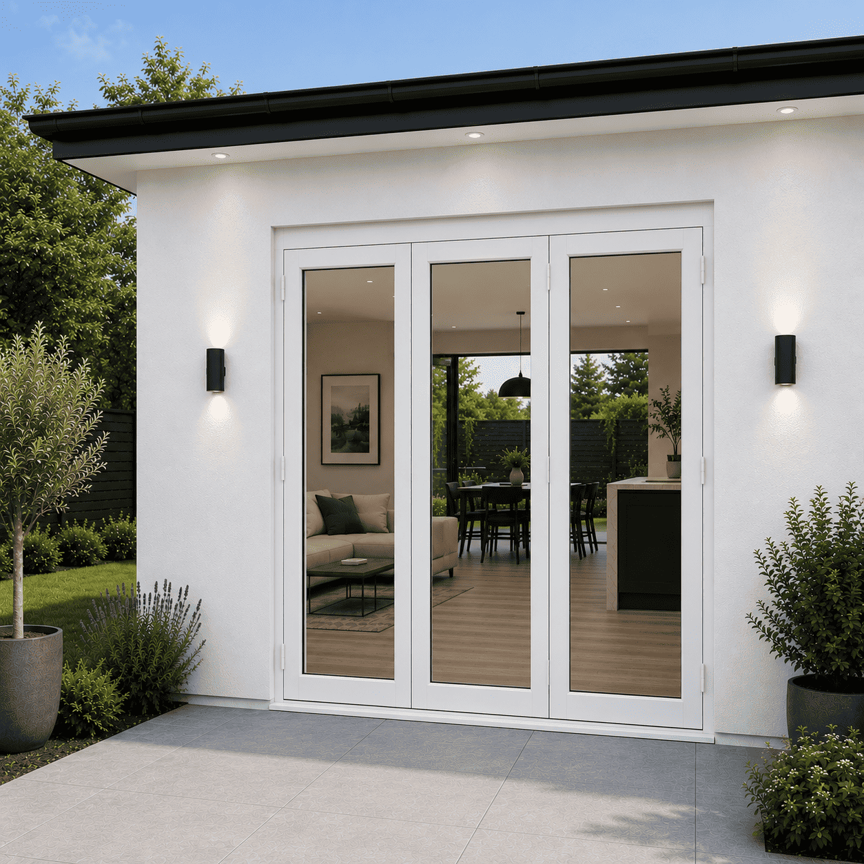 96"W x 80"H CThru Bifold Door