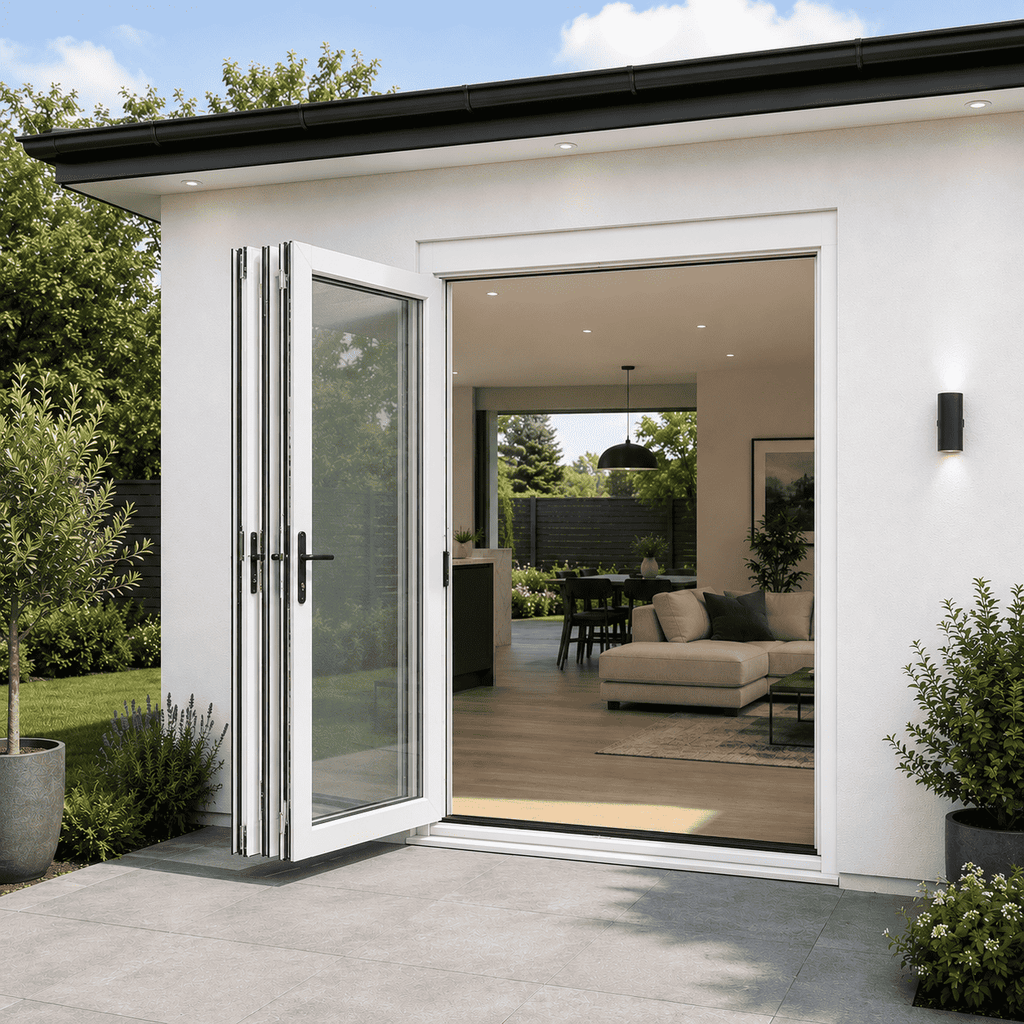 96"W x 96"H CThru Bifold Door