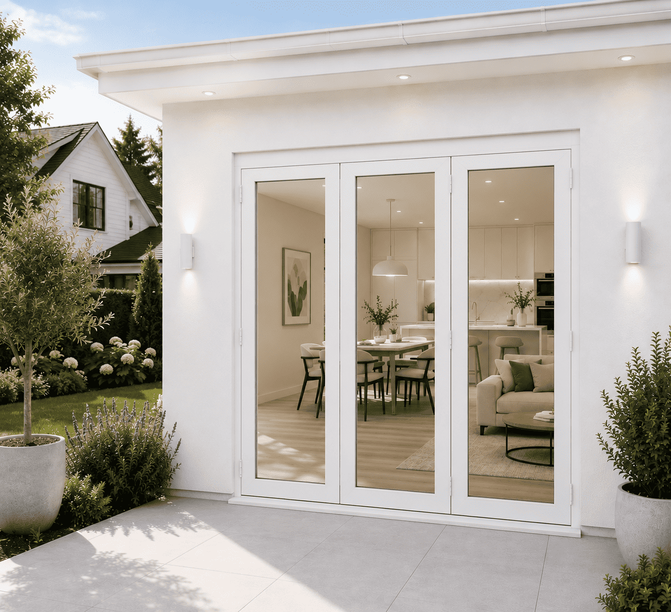 120"W x 96"H CThru Bifold Door