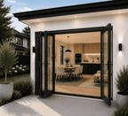 144"W x 80"H CThru Bifold Door