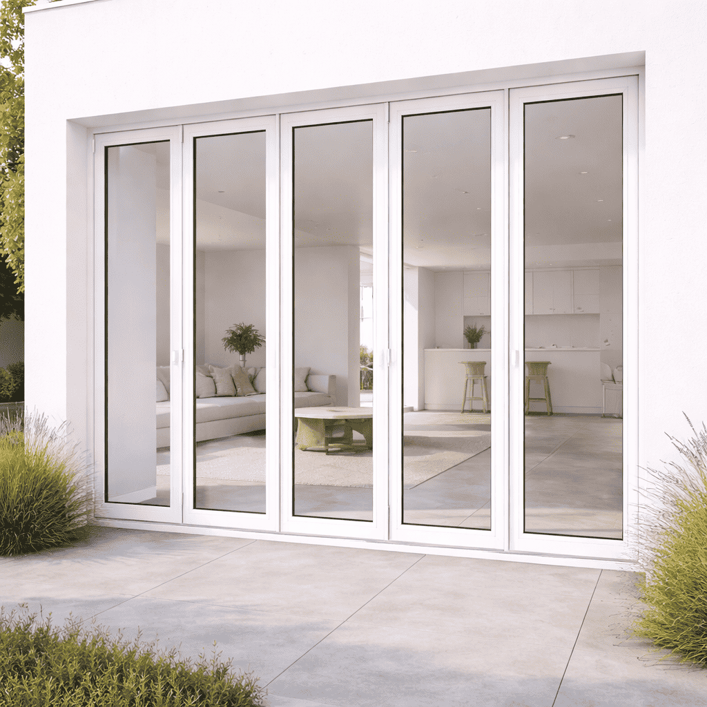168"W x 80"H CThru Bifold Door