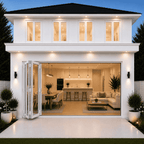 192"W x 80"H CThru Bifold Door