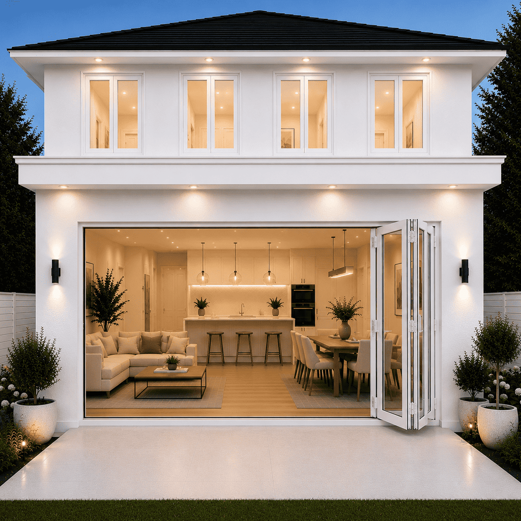 192"W x 80"H CThru Bifold Door