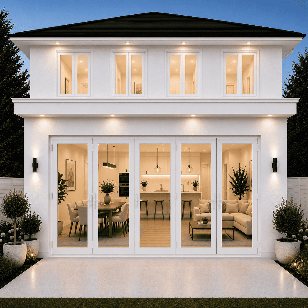 192"W x 80"H CThru Bifold Door