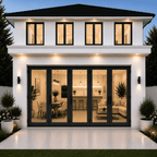 192"W x 80"H CThru Bifold Door