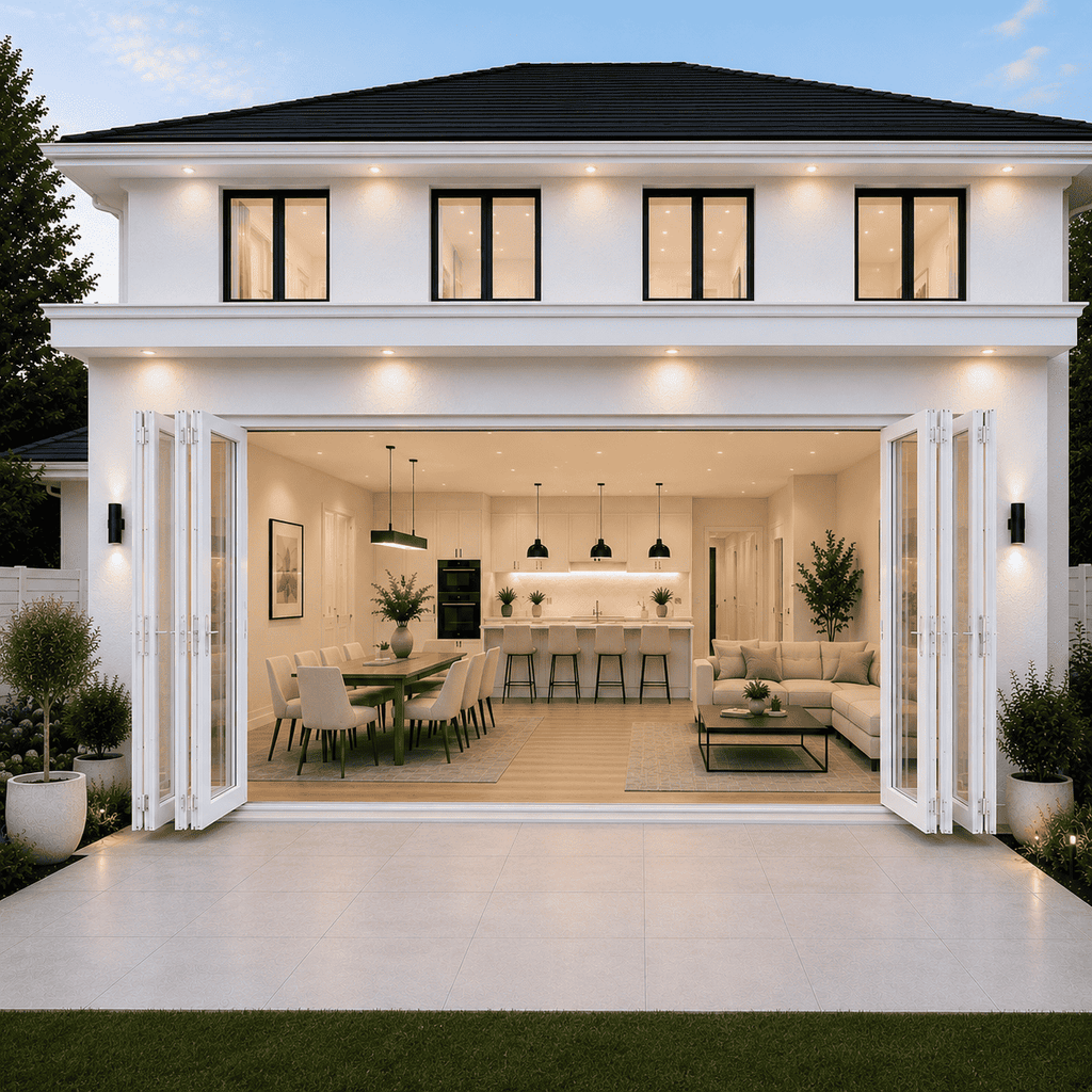 192"W x 80"H CThru Bifold Door