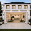 240"W x 96"H CThru Bifold Door
