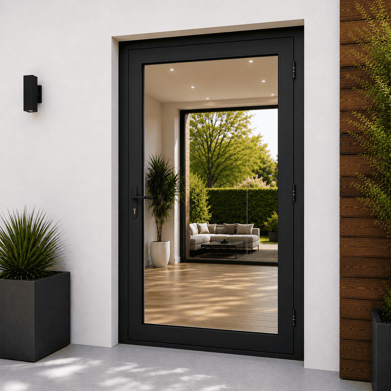 32"W x 80"H CThru Aluminum French Door — Classic Elegance, Modern Performance