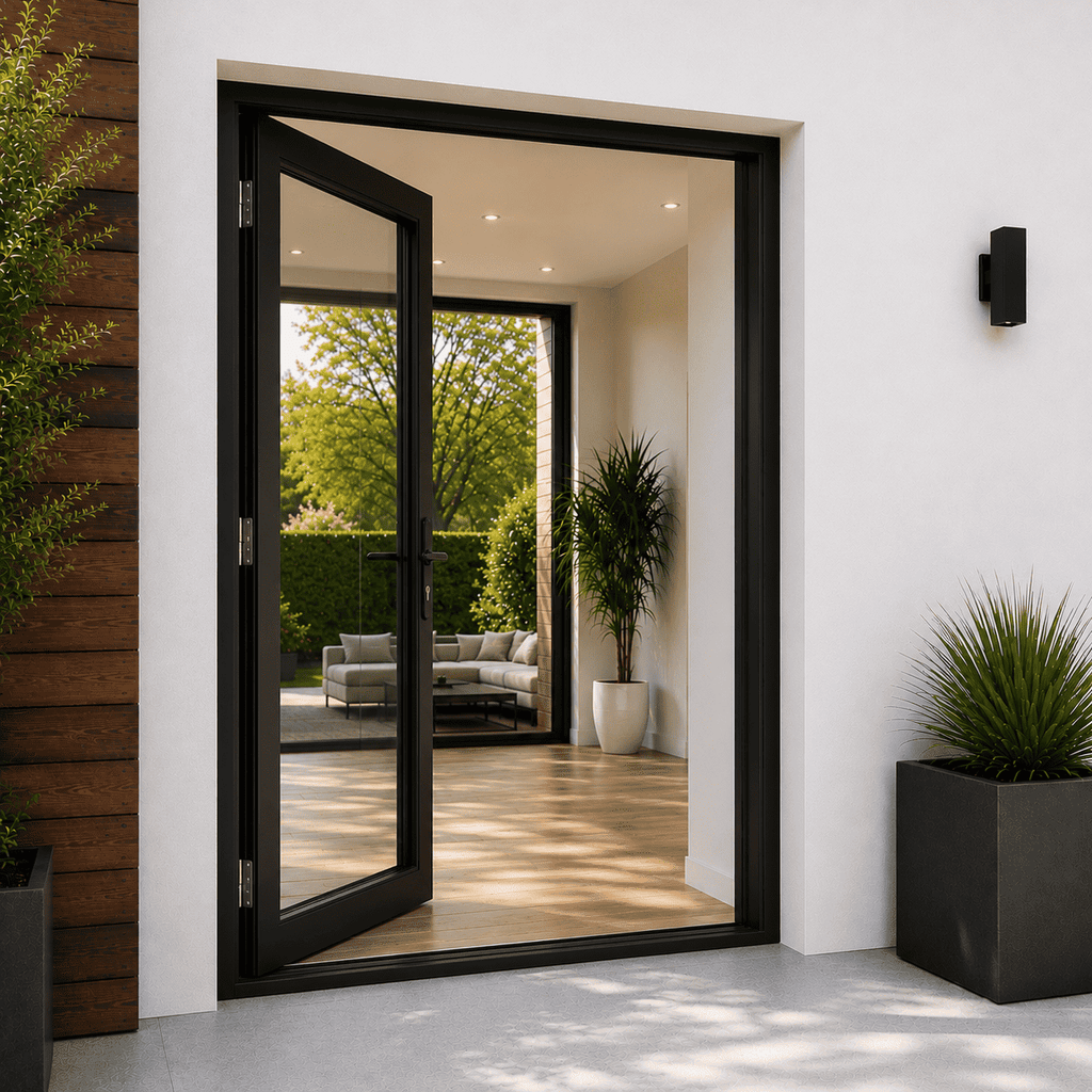 32"W x 80"H CThru Aluminum French Door — Classic Elegance, Modern Performance