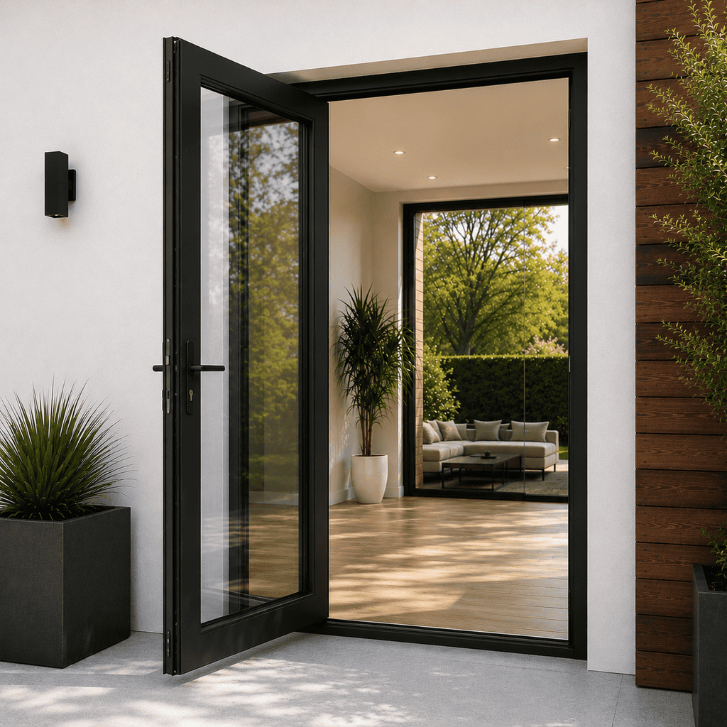 32"W x 80"H CThru Aluminum French Door — Classic Elegance, Modern Performance