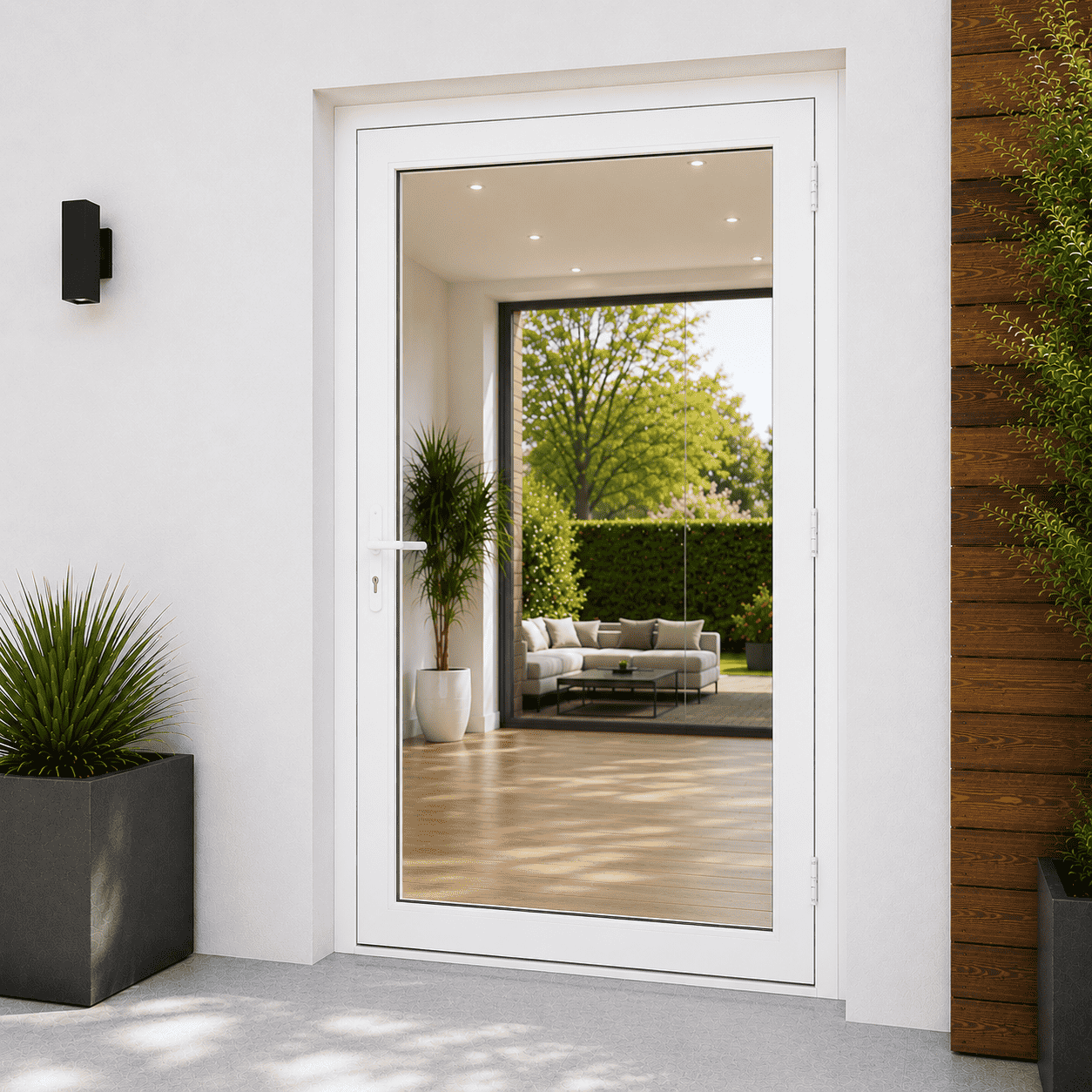 32"W x 80"H CThru Aluminum French Door — Classic Elegance, Modern Performance