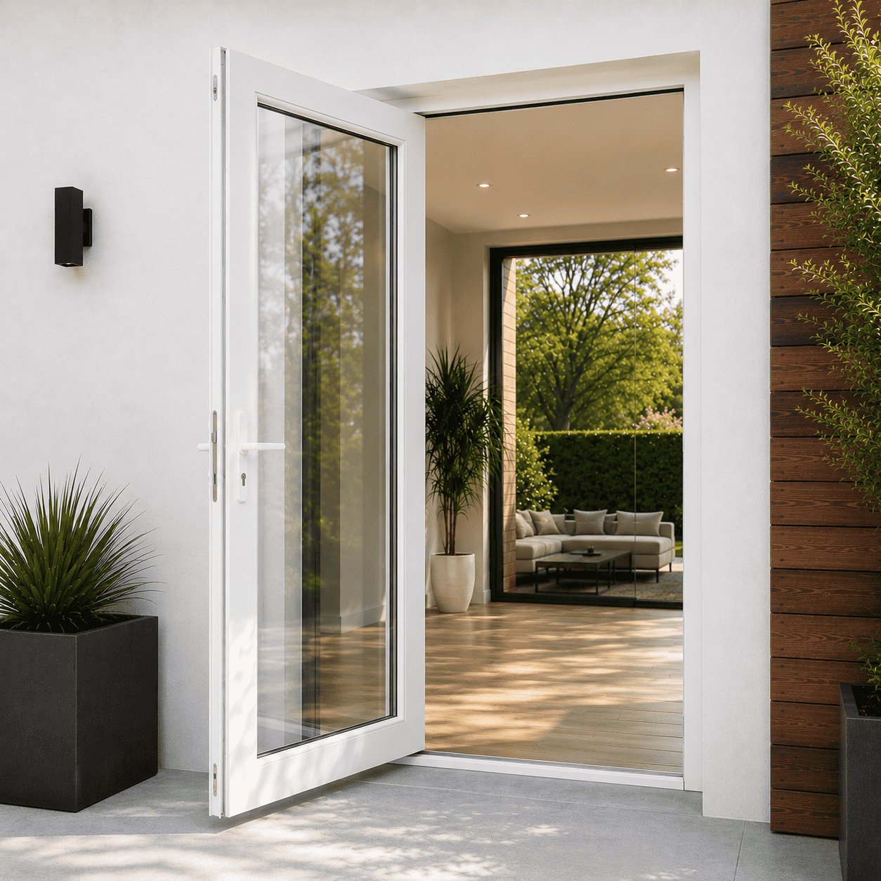 32"W x 80"H CThru Aluminum French Door — Classic Elegance, Modern Performance
