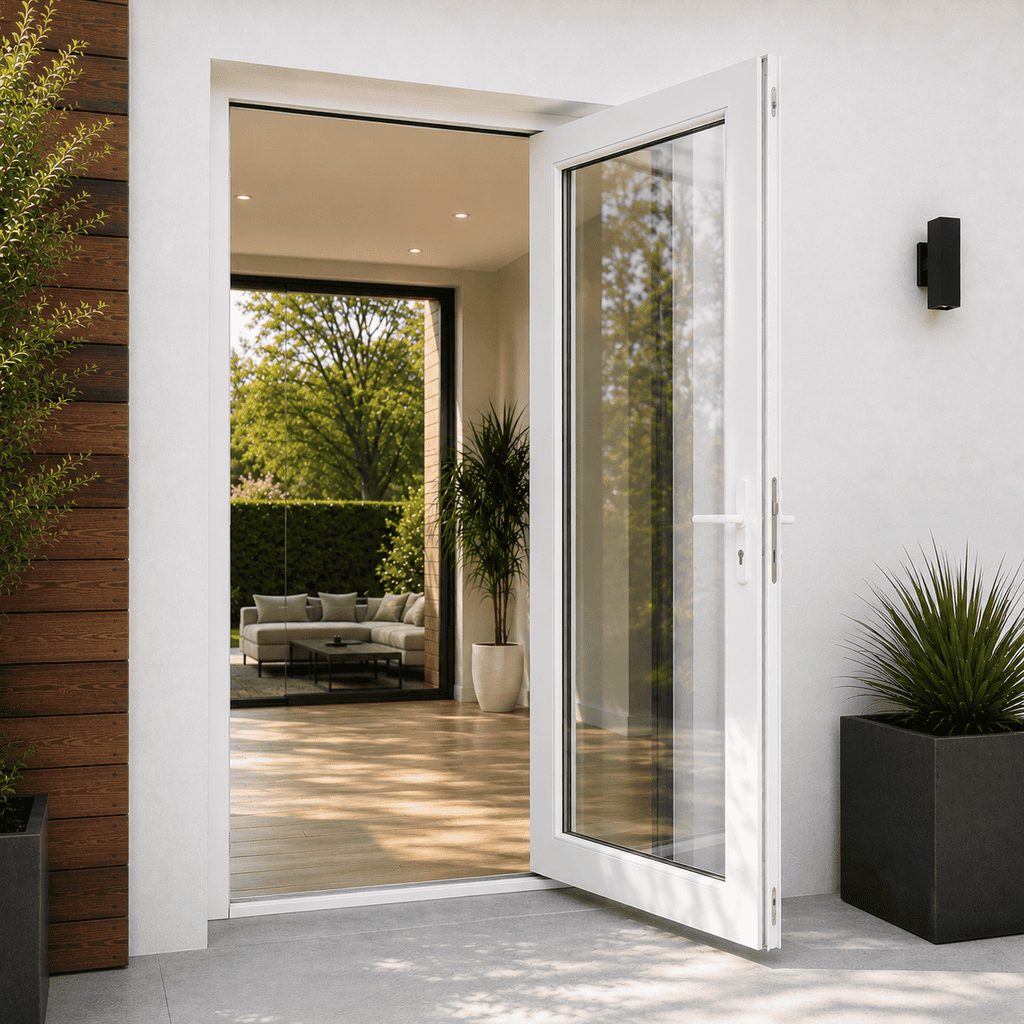 32"W x 80"H CThru Aluminum French Door — Classic Elegance, Modern Performance