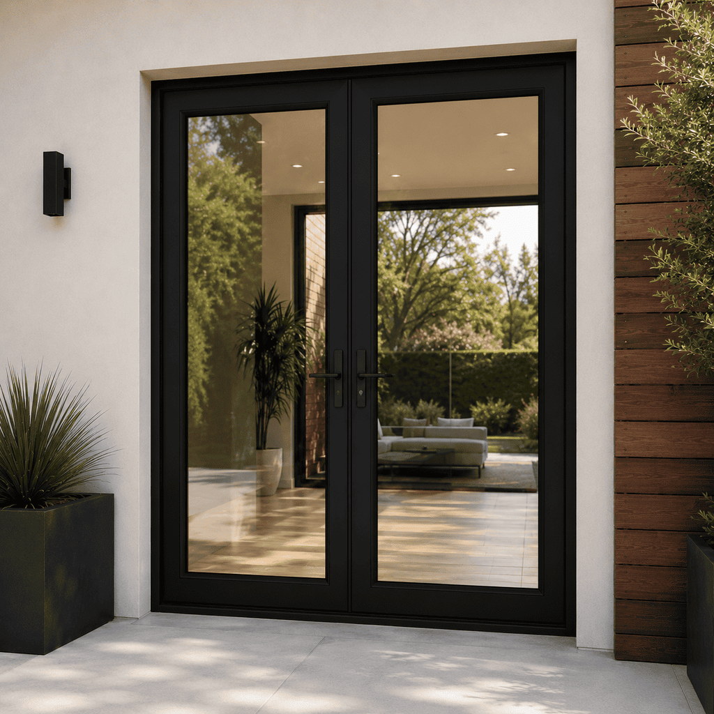 72"W x 80"H CThru Aluminum French Door — Classic Elegance, Modern Performance
