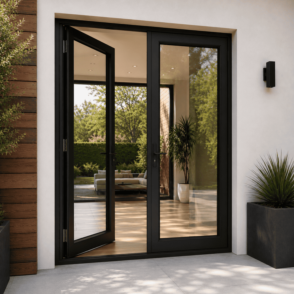 72"W x 80"H CThru Aluminum French Door — Classic Elegance, Modern Performance