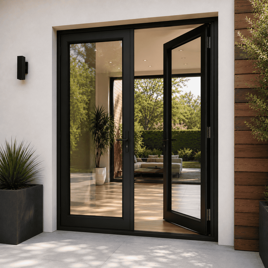 72"W x 80"H CThru Aluminum French Door — Classic Elegance, Modern Performance