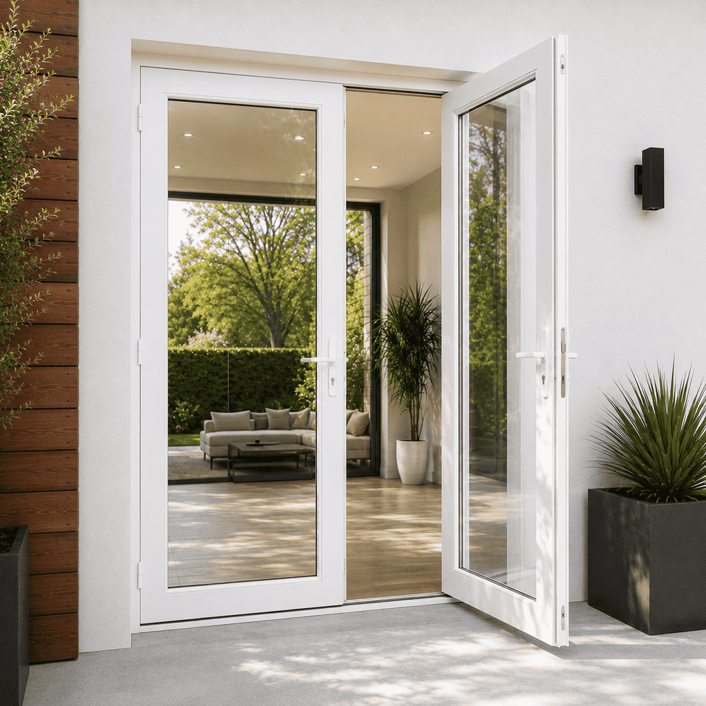 72"W x 80"H CThru Aluminum French Door — Classic Elegance, Modern Performance