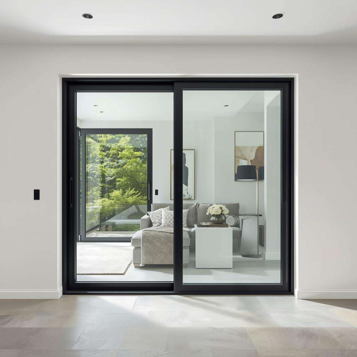 72"W x 80"H CThru Aluminum Sliding Door