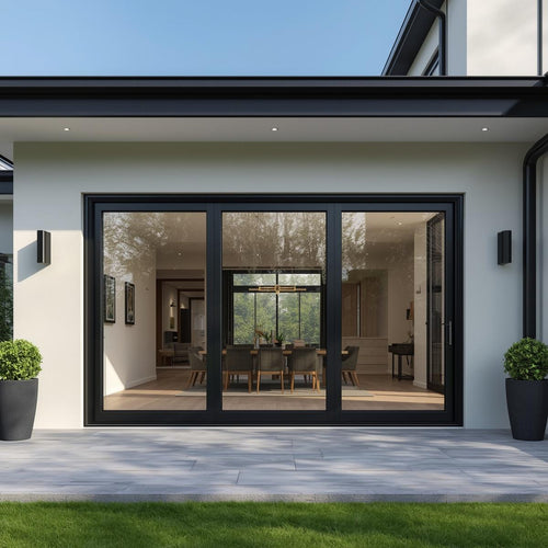 108"W x 80"H CThru Aluminum Sliding Door