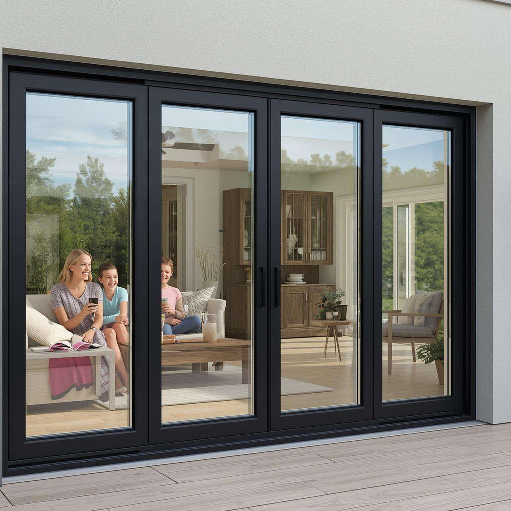 192"W x 80"H CThru Aluminum Sliding Door