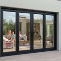 168"W x 80"H CThru Aluminum Sliding Door