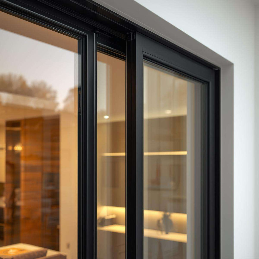 192"W x 80"H CThru Aluminum Sliding Door