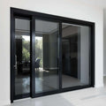 96"W x 80"H CThru Aluminum Sliding Door