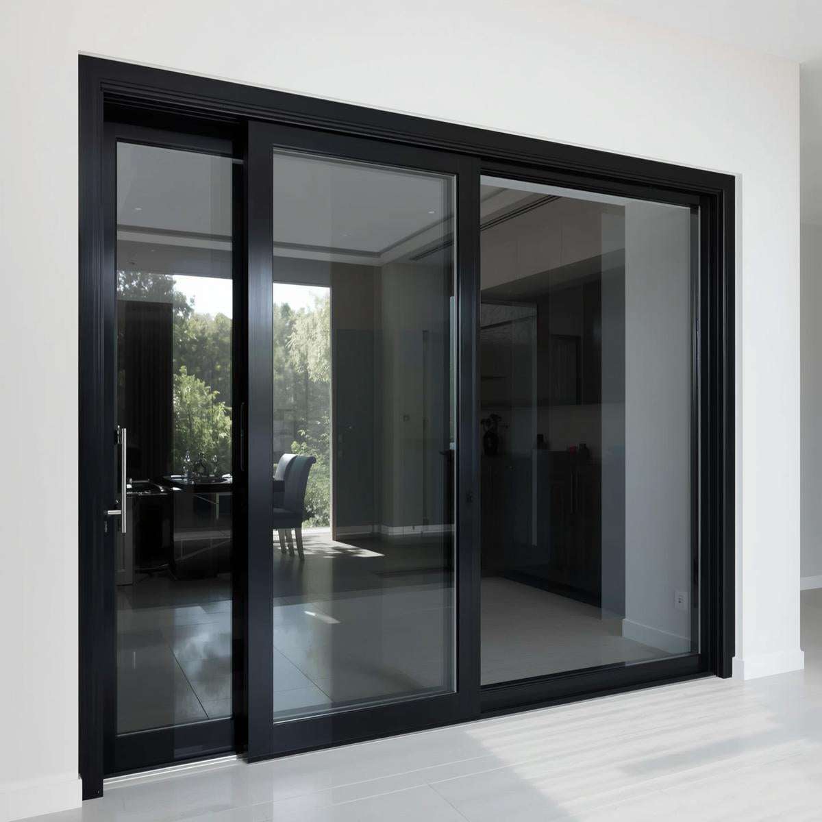 72"W x 80"H CThru Aluminum Sliding Door